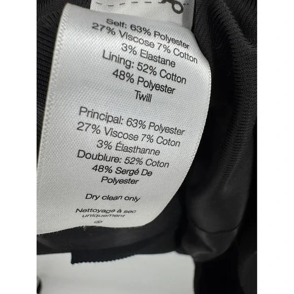 Veronica Beard Miller Blazer Black Double Breasted Silver Button Jacket 4 NEW - Picture 14 of 15